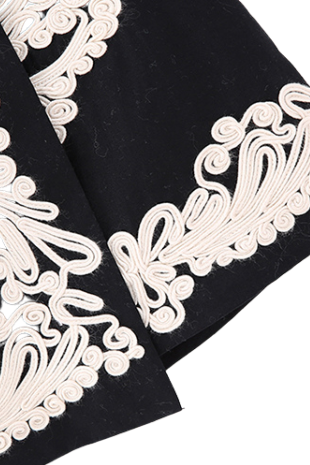 'Ivanna' Embroidery Wrap High Waist Skirt