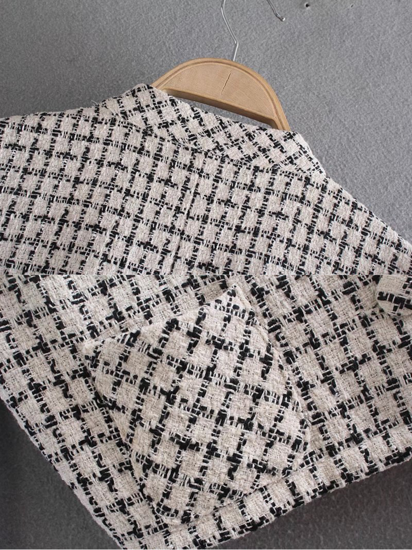 'Patrice' Buttoned Tweed Shirt