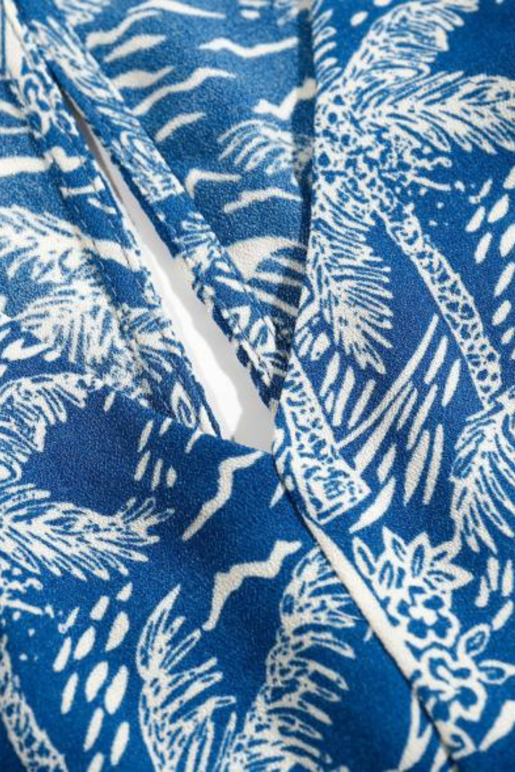 'Elaine' V-Neck Slit Dress