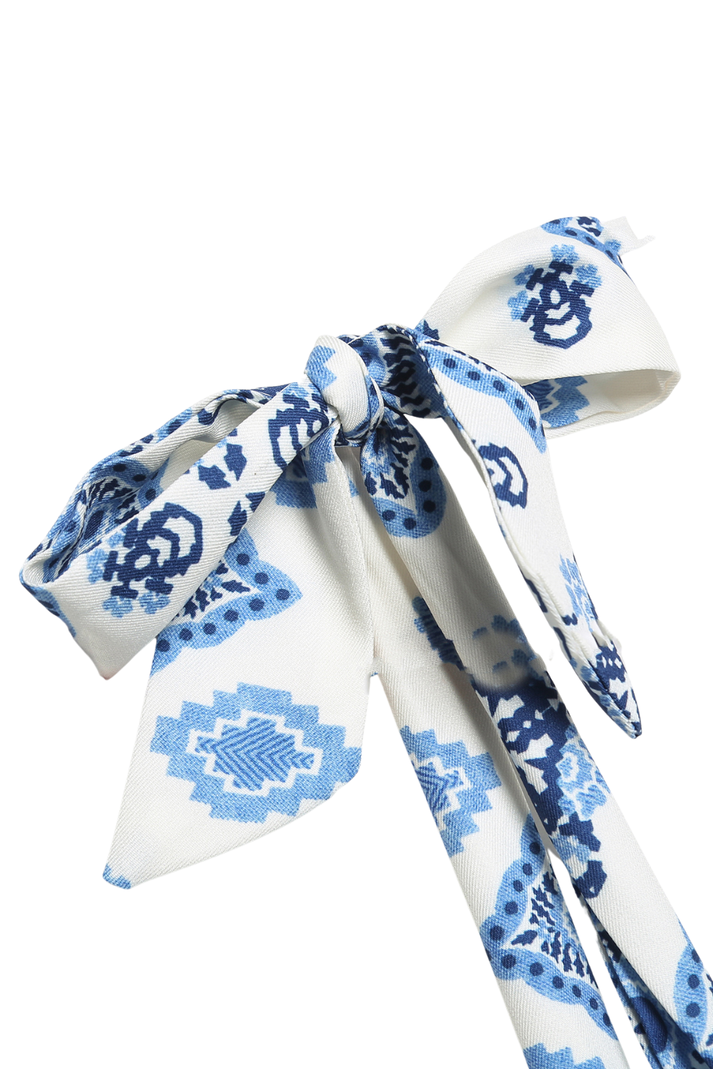 'Martha' Smocked Square-Neck Sleeveless Dress