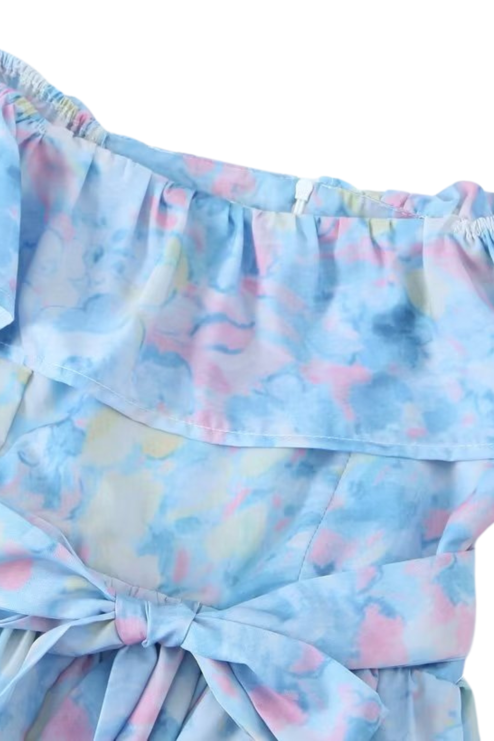 'Rhea' Ruffled Tiered Dress