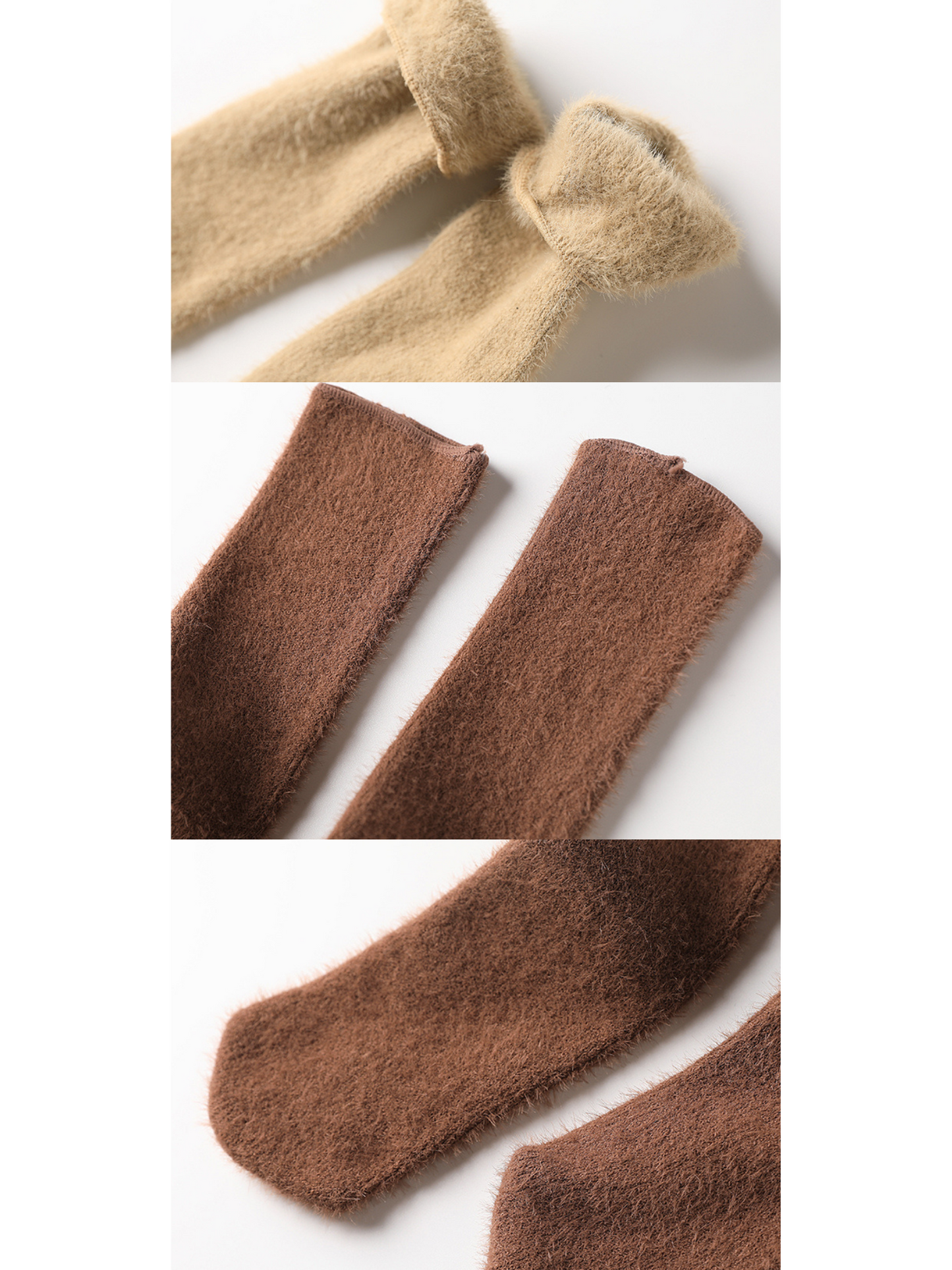 'Peggy' Fuzzy Soft Socks (5 Colors)