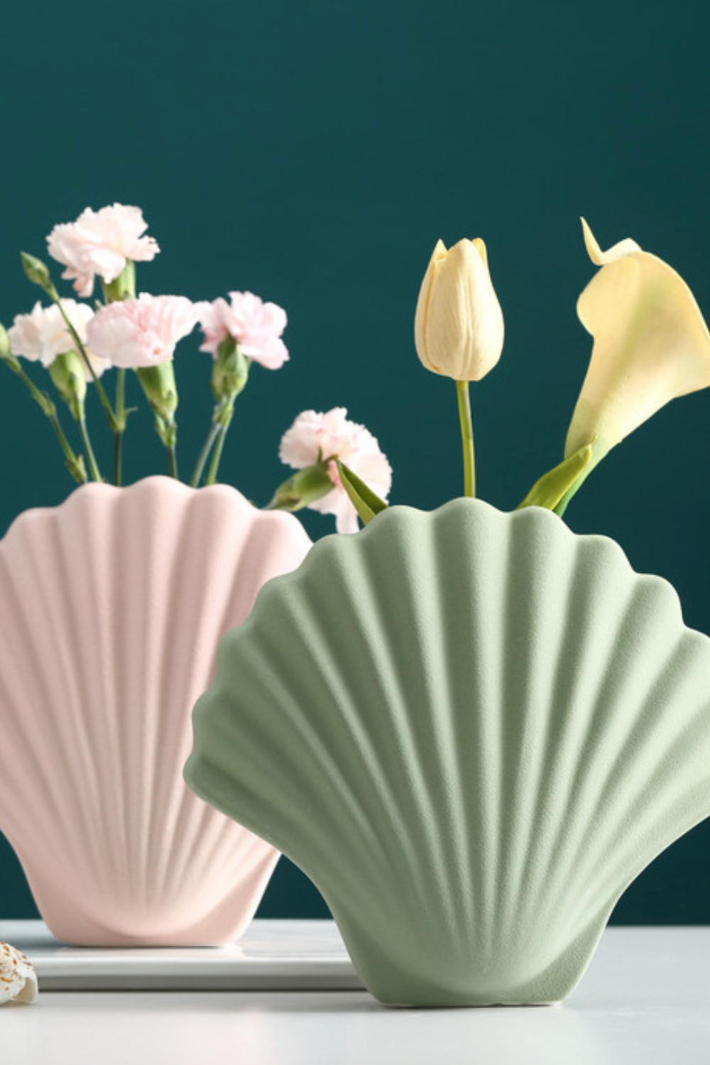 'Ariel' Shell Design Ceramic Home Decor (4 Colors)