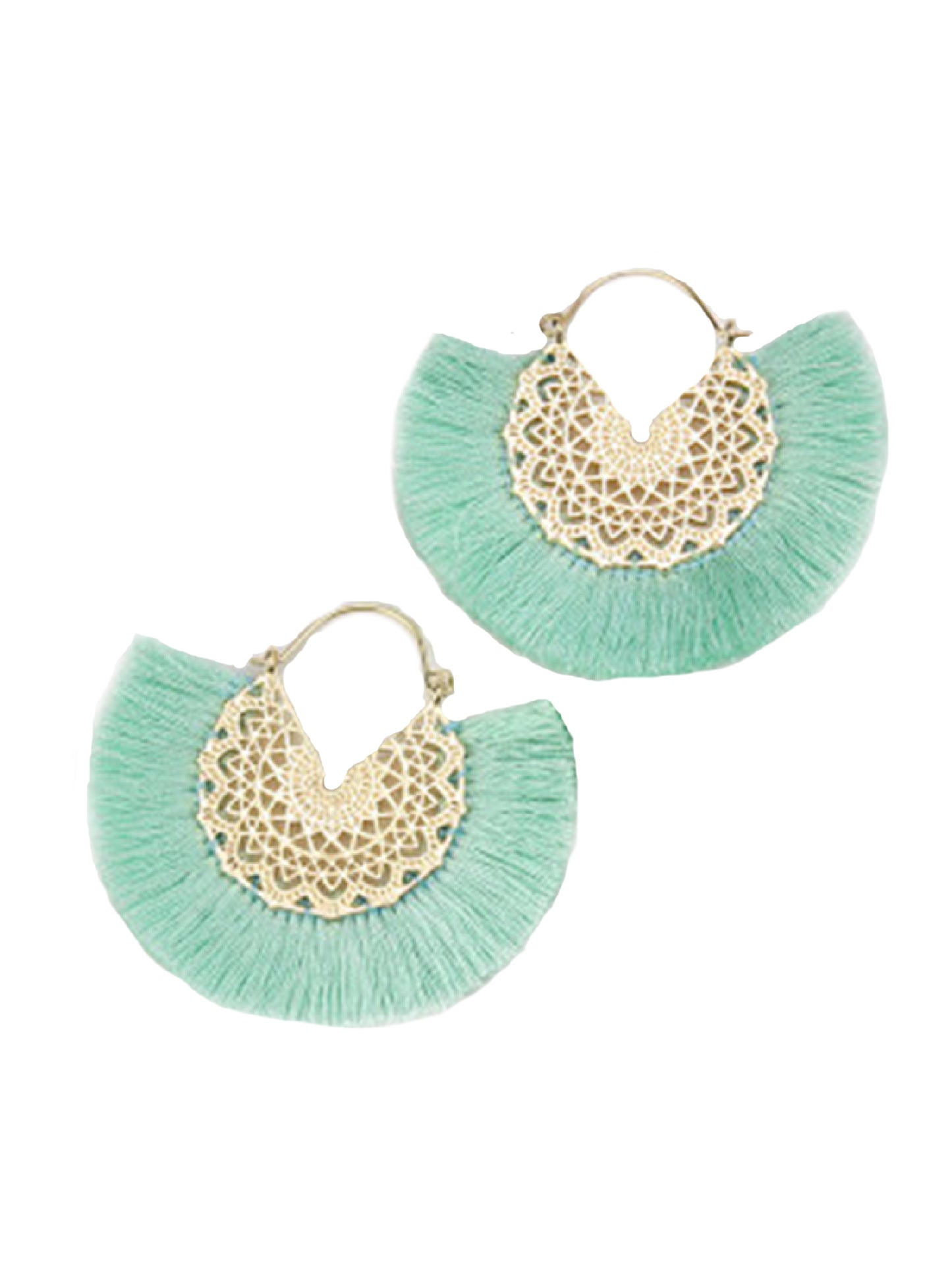 'Molly' Tassel Boho Drop Earrings