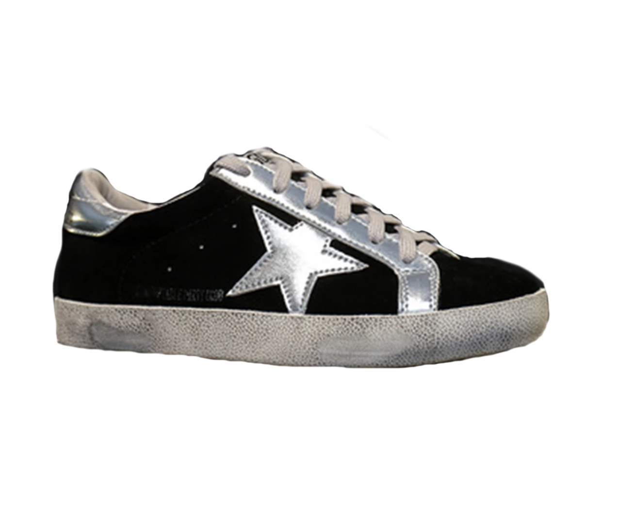 'Vanessa' Sequinned Star Distressed Sneakers (6 Colors)