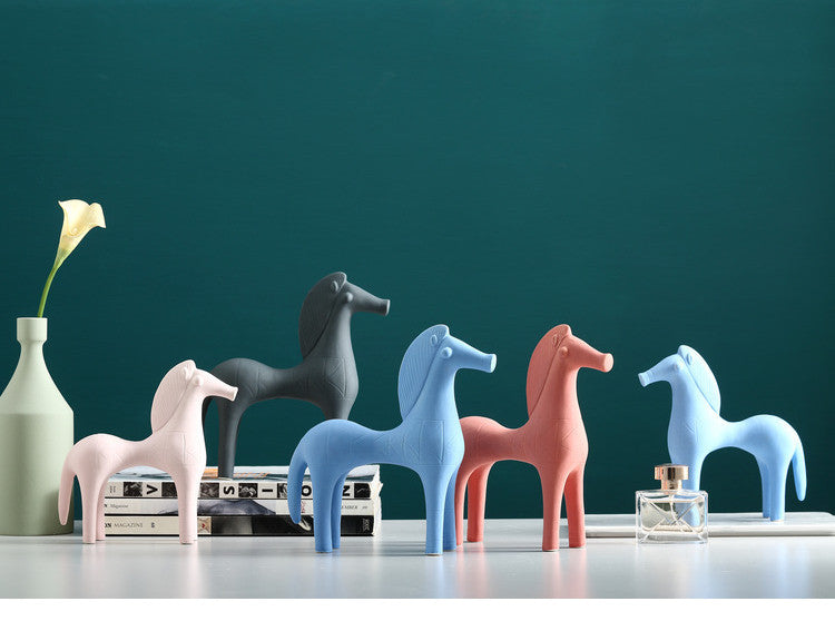 'Jacintha' Handmade Pony Ceramic Figurine