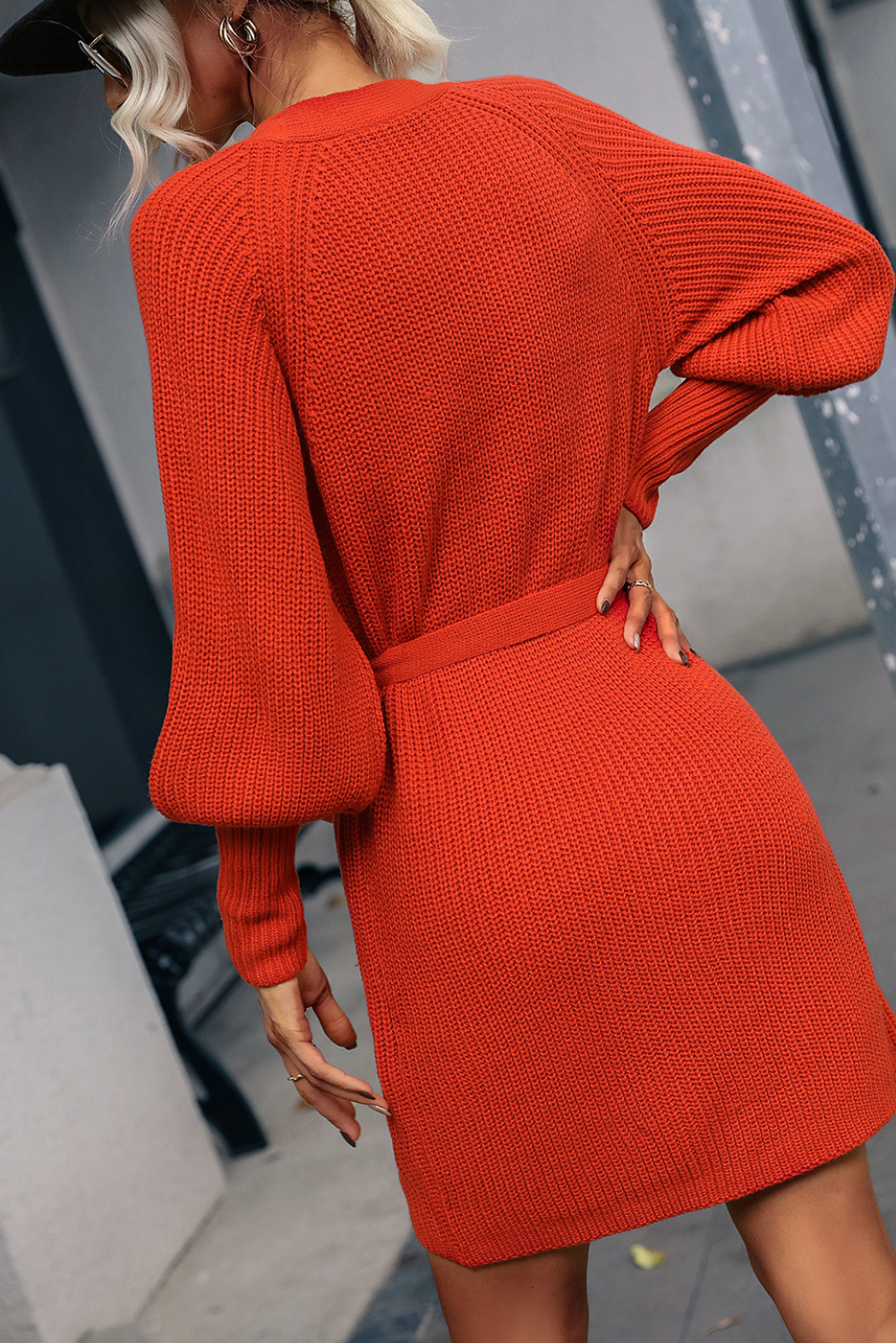 'Haley' Knit Belted Wrap Dress (5 Colors)