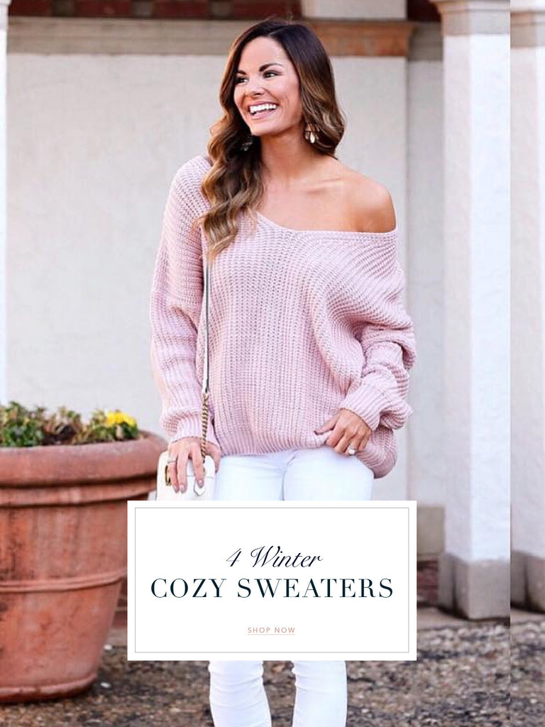 4 Cozy Sweaters For Winter