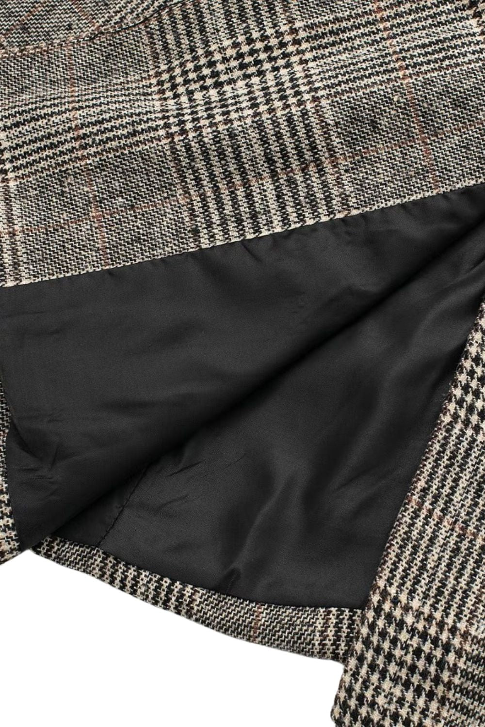 'Elizabeth' Plaid Suit Jacket & Skirt Set  (Sold Separately)