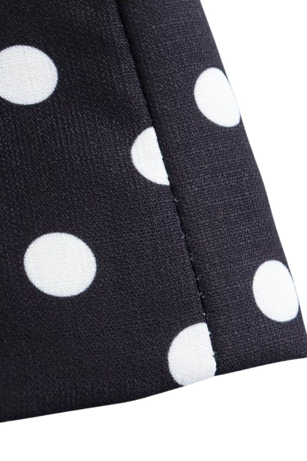 ‘Amelia’ Polka Dot Blazer & High-Waist Pants Suit Set (Sold Separately)