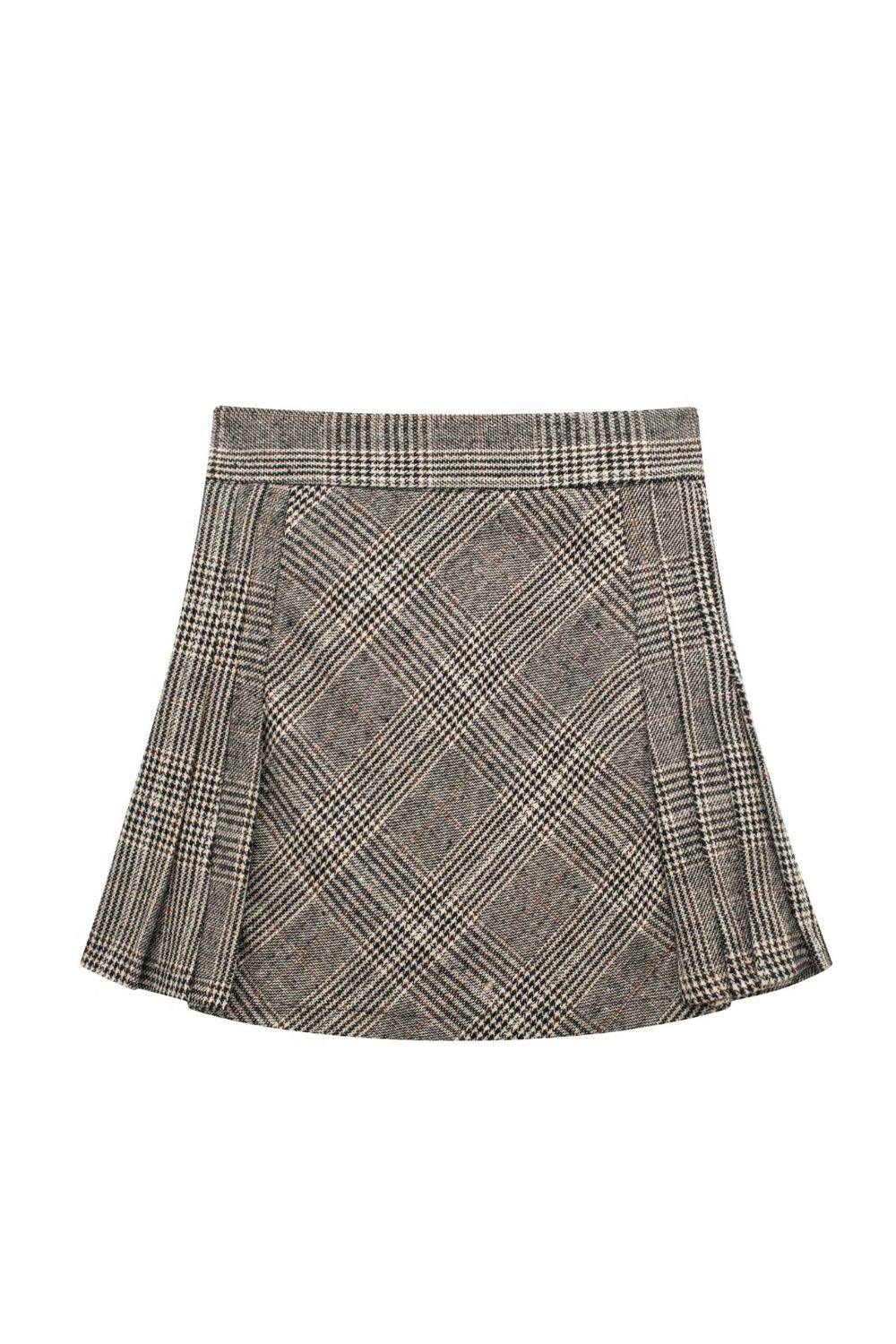 'Elizabeth' Plaid Suit Jacket & Skirt Set  (Sold Separately)