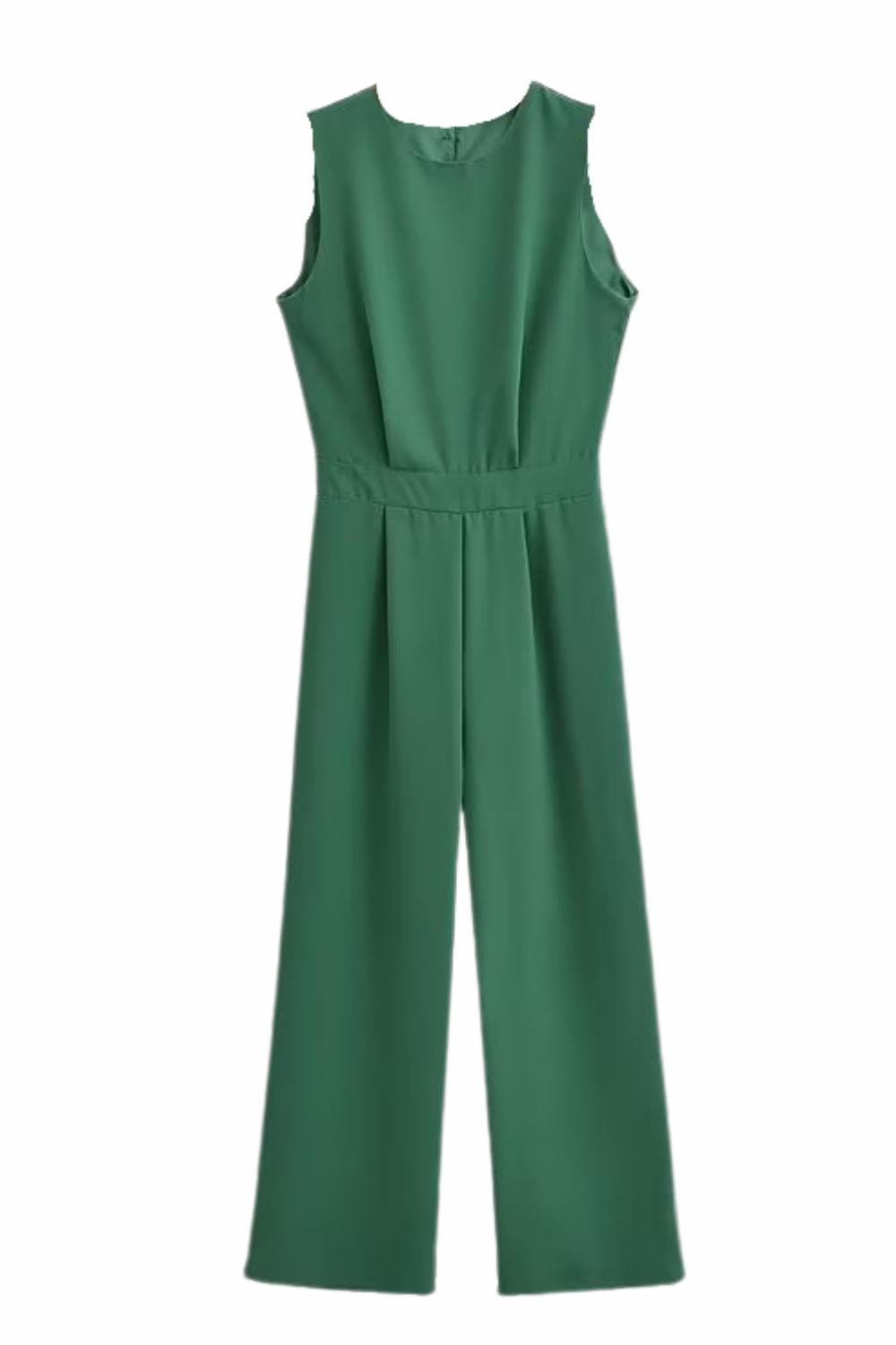 'Fatima' Sleeveless Back Buttoned Jumpsuit (3 Colors)