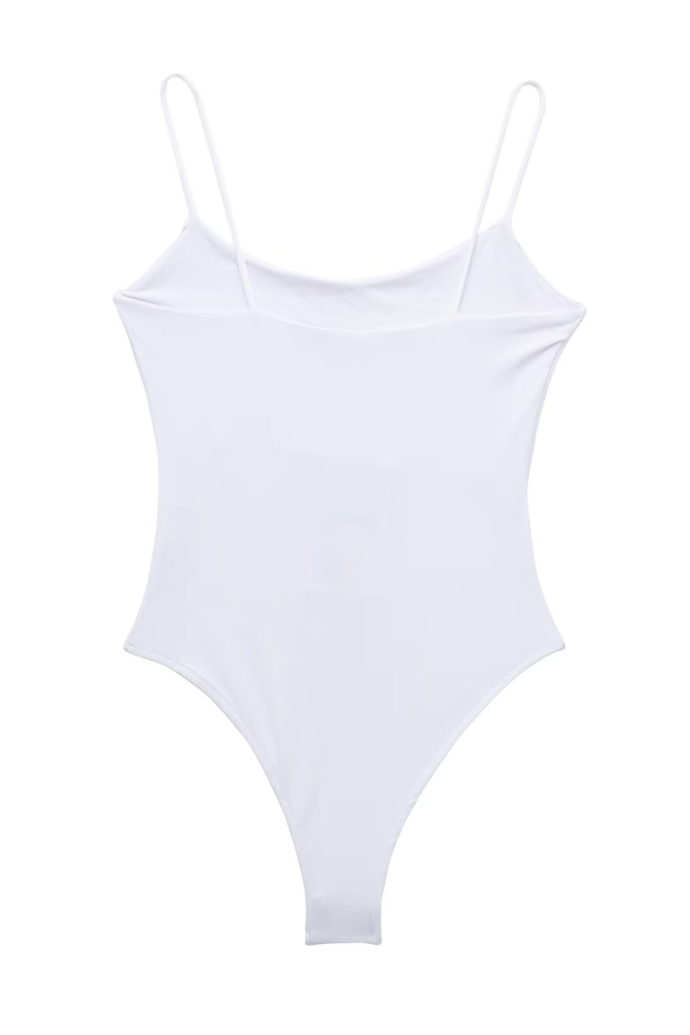 'Naomi' Thin Straps Crewneck Bodysuit (3 Colors)