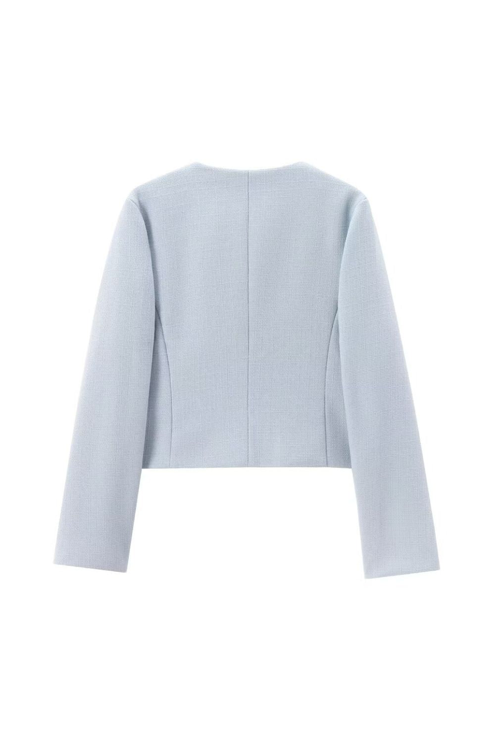 'Lily'Flap-Decorated Pocket Coat