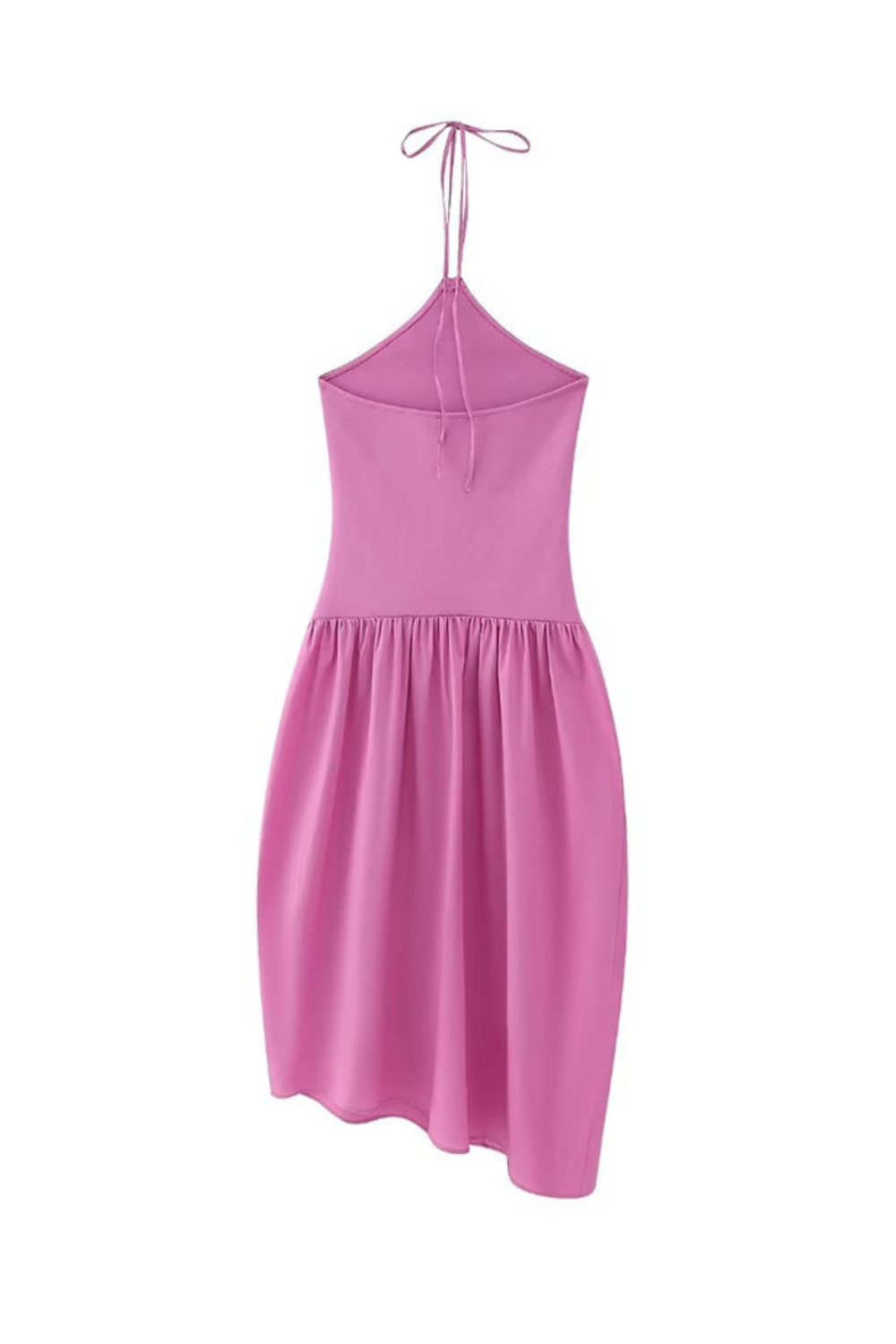 'Imelda' Sleeveless String Halter-Neck Backless Dress