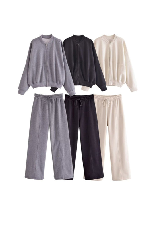 'Skylar' Hoodless Sweater & Pants Set (Sold Separately)