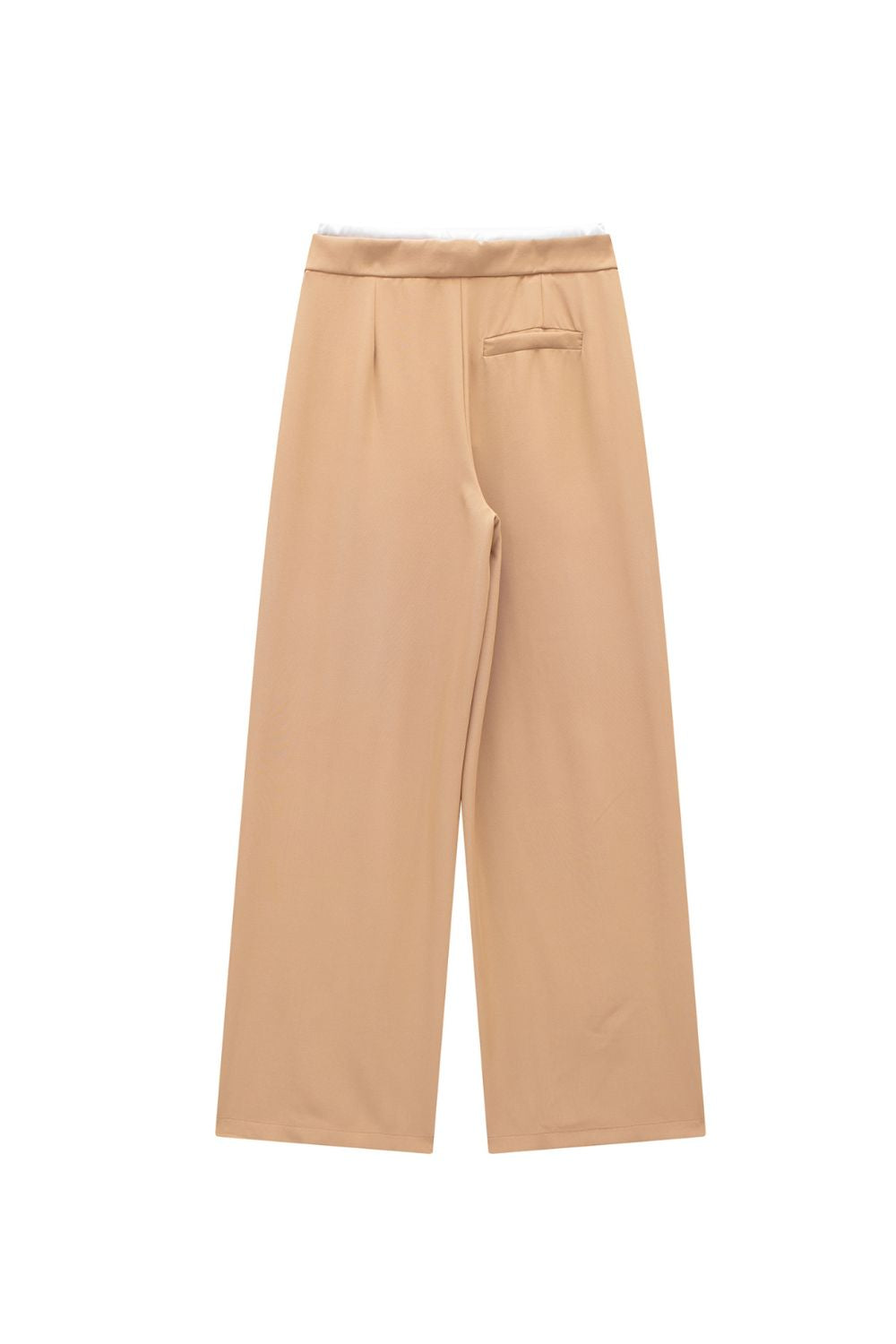 'Emily' Paneled Design Straight-Leg Pants