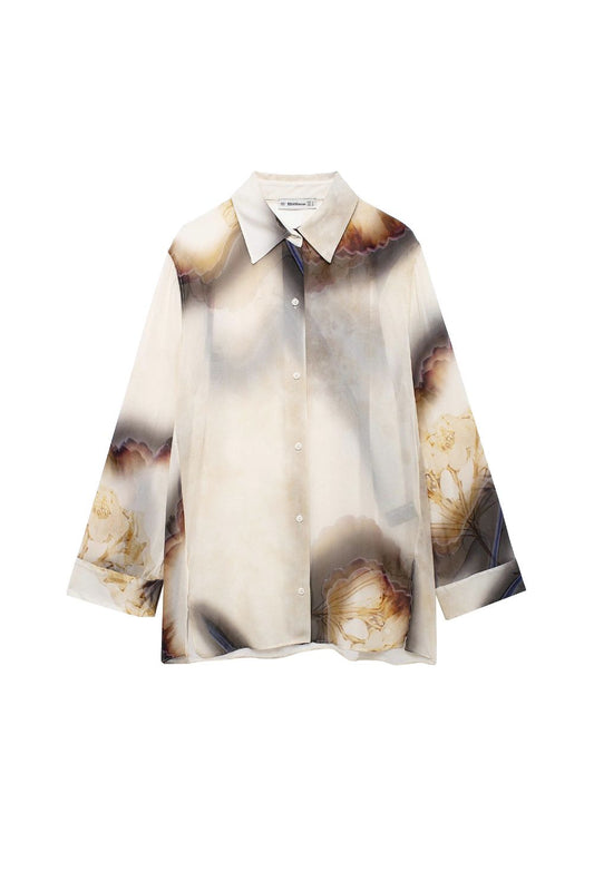 'Jeremiah' Printed Long Sleeve Shirt