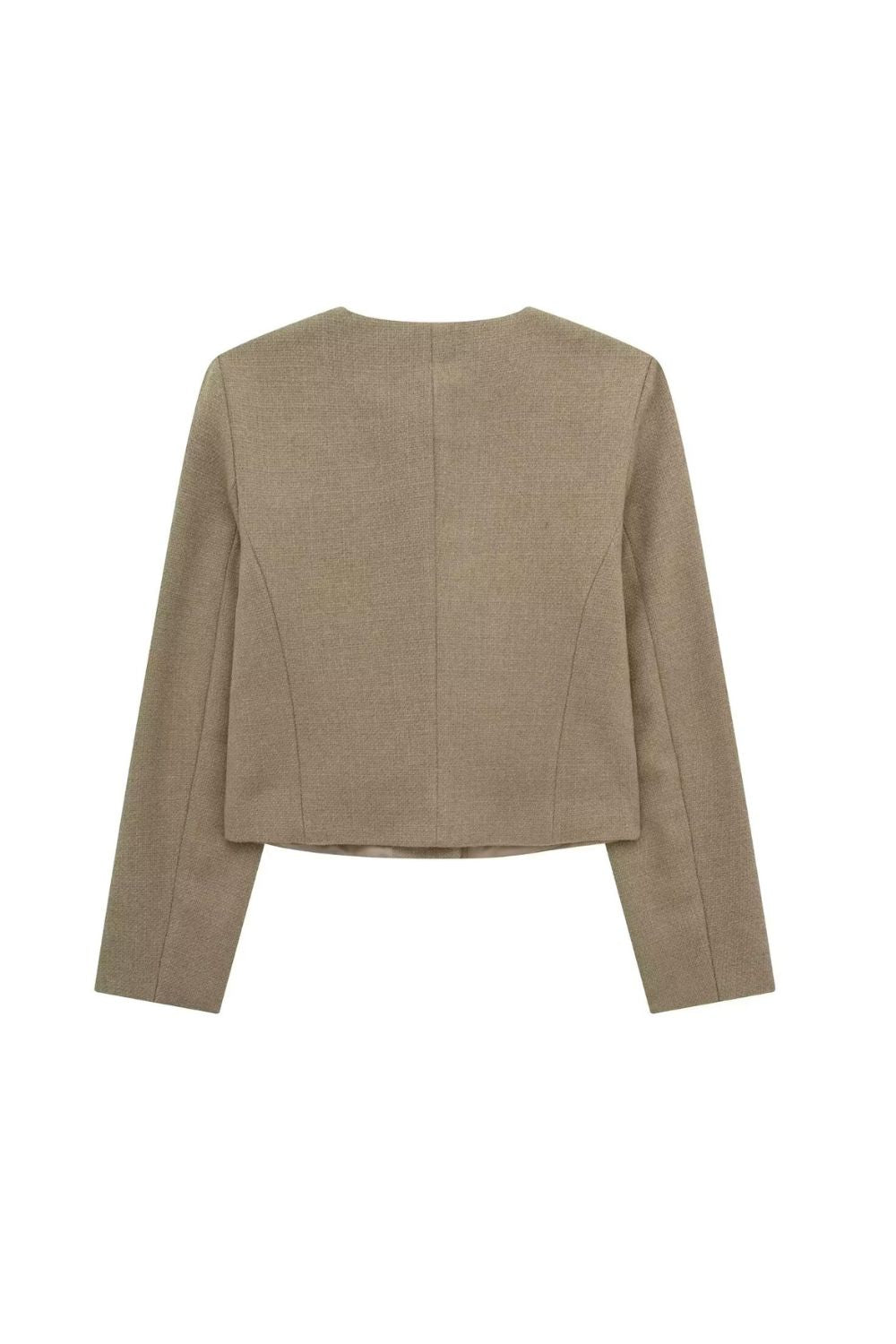 'Lily'Flap-Decorated Pocket Coat