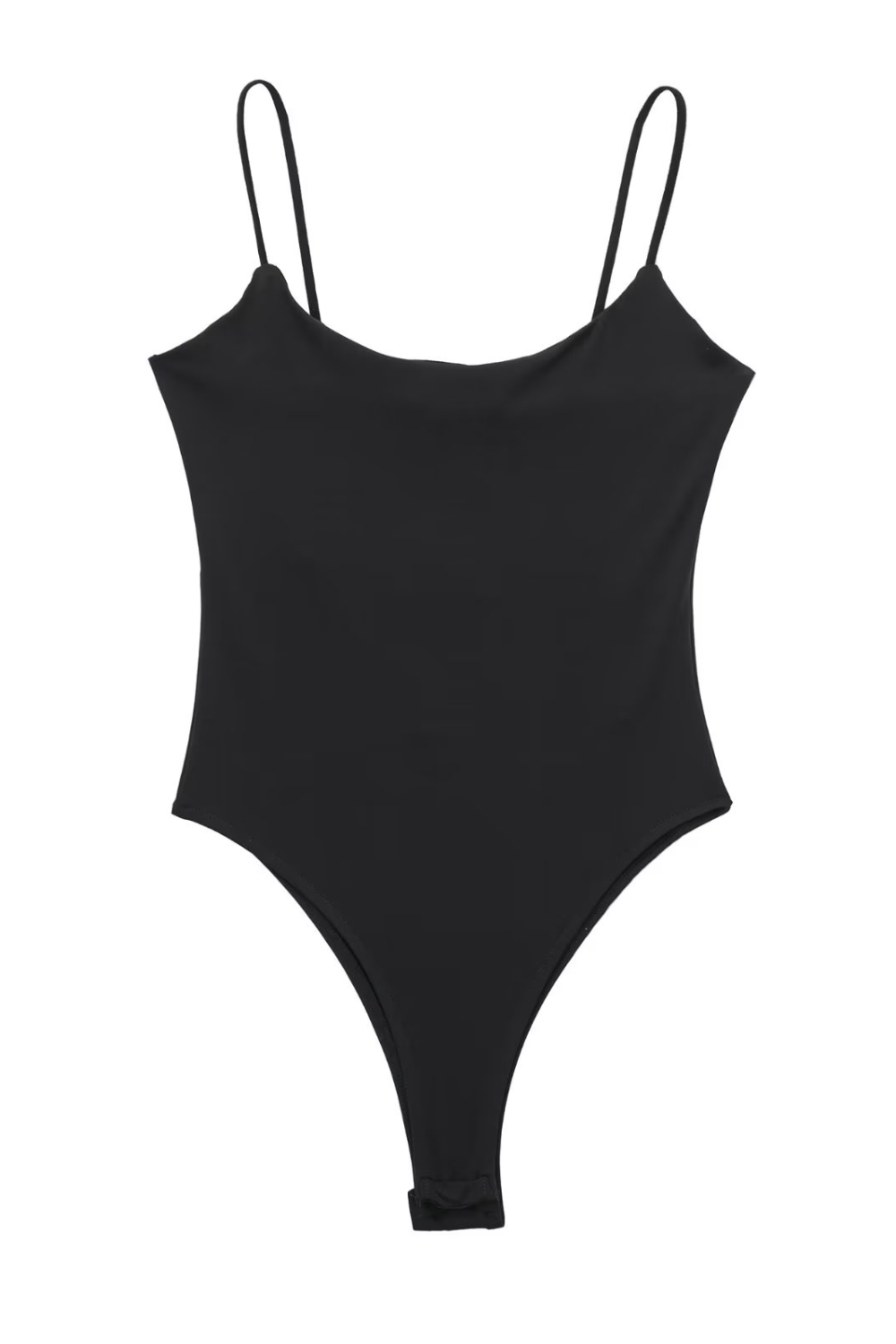 'Naomi' Thin Straps Crewneck Bodysuit (3 Colors)