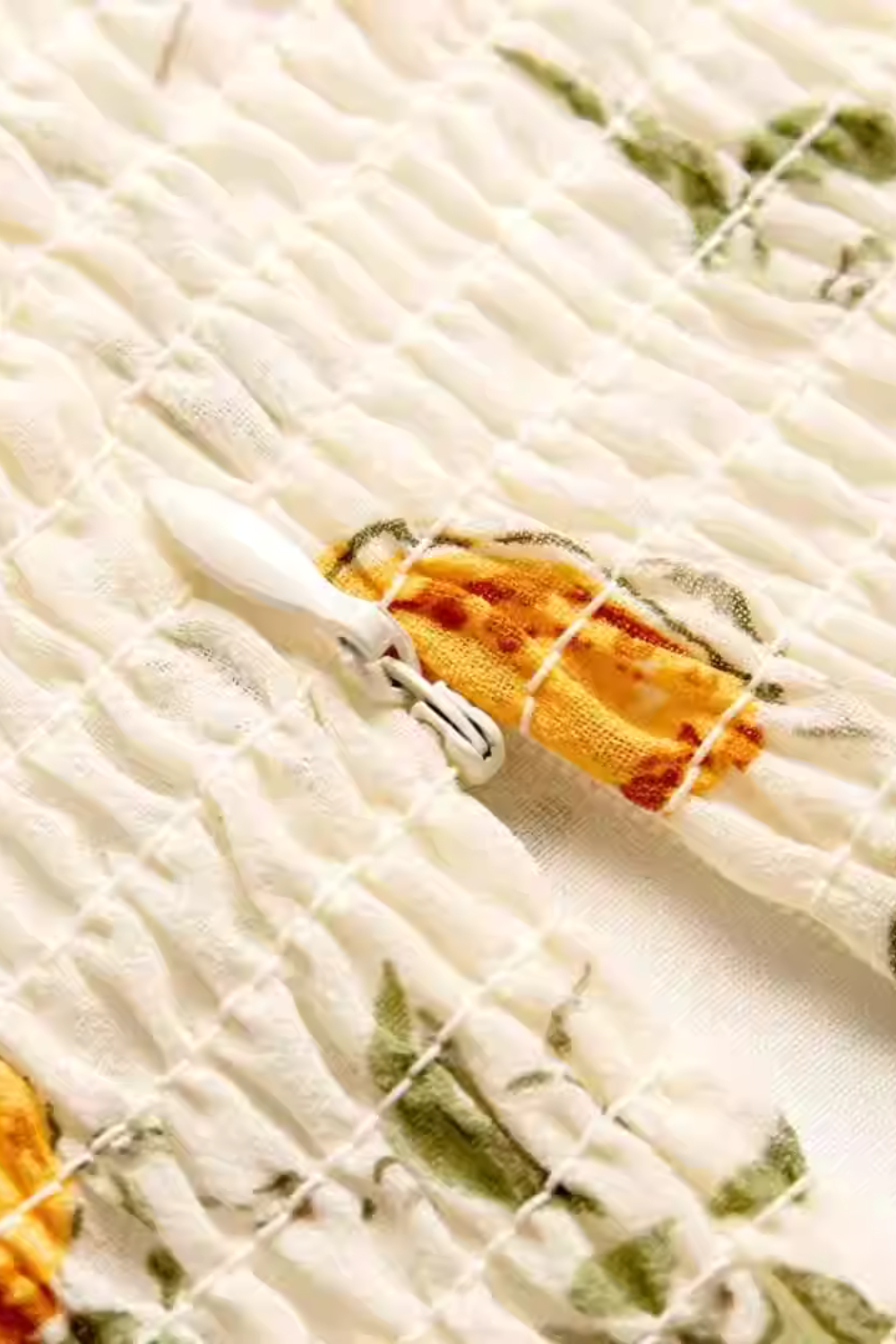 'Mabel' Printed Lace-up Vest