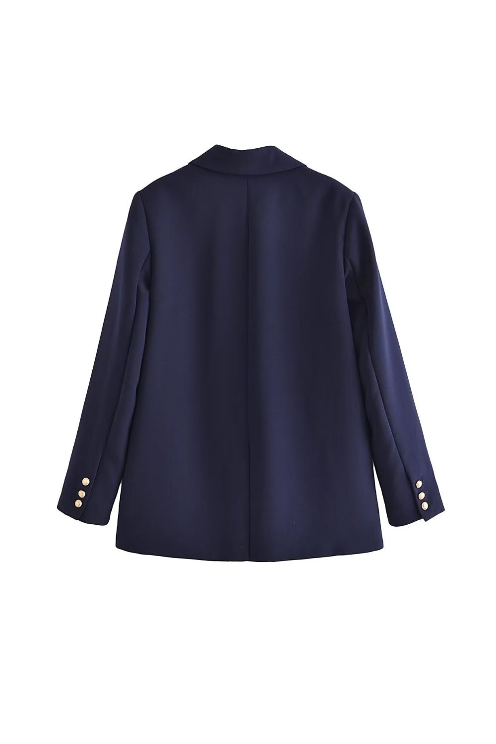 ‘Layla’ Gold-Buttoned Blazer & High-Waist Shorts (Sold Separately)