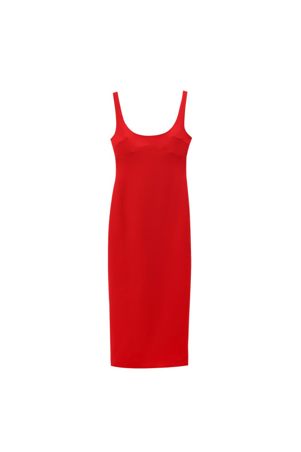 'Stella'  Fitted Mid-Length Dress