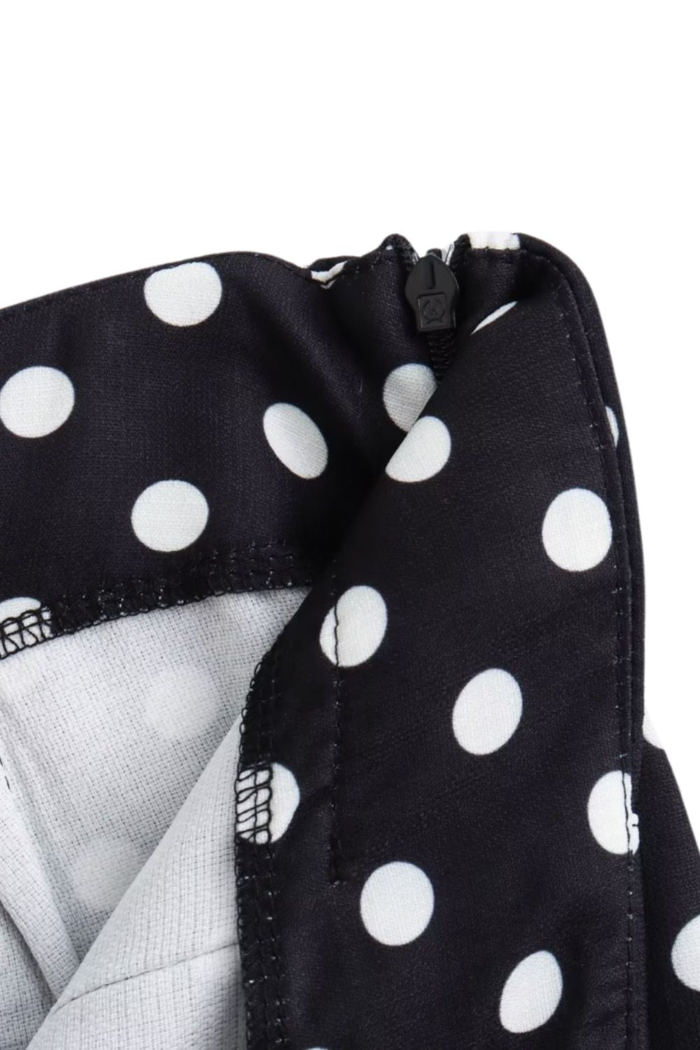 ‘Amelia’ Polka Dot Blazer & High-Waist Pants Suit Set (Sold Separately)