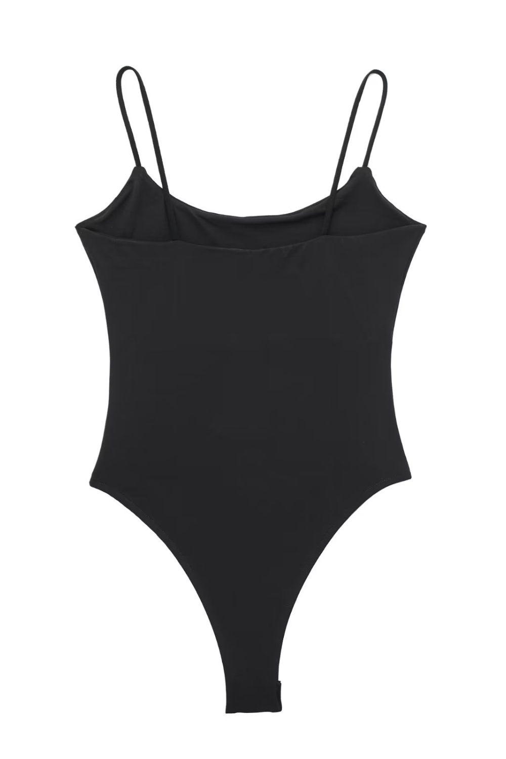 'Naomi' Thin Straps Crewneck Bodysuit (3 Colors)