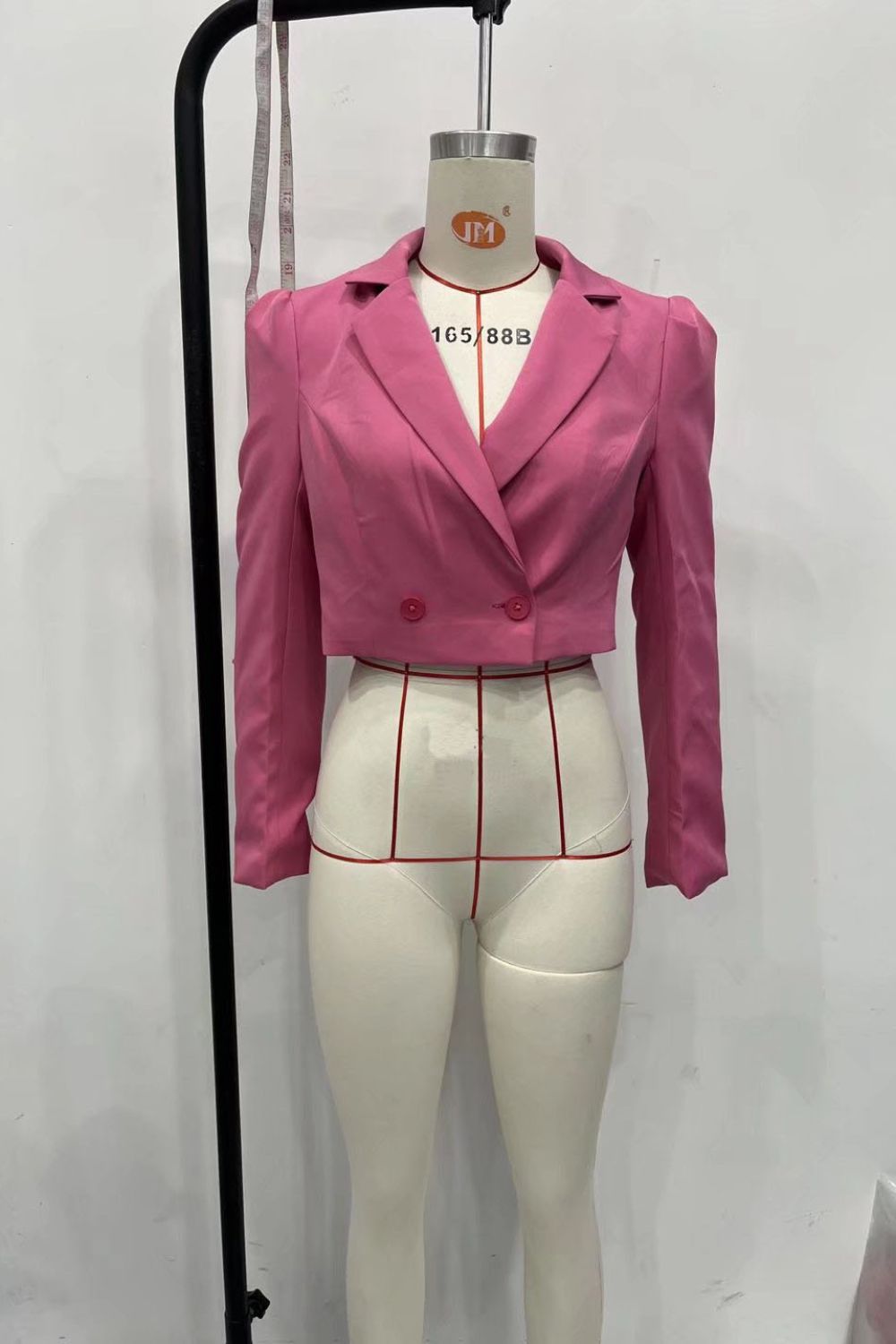 ' Jeremiah' Pink Suit Jacket & Button-Detail Skirt  Set (Sold Separately)
