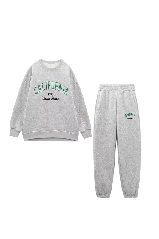 ‘Florence’ Printed Hoodie & Jogging Pants Set (Sold Separately)