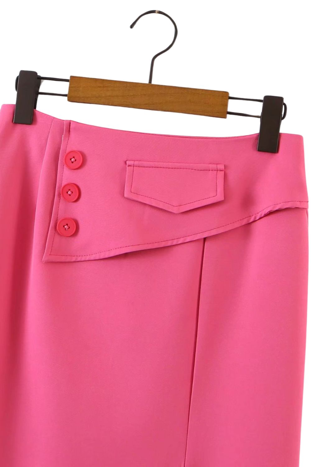 ' Jeremiah' Pink Suit Jacket & Button-Detail Skirt  Set (Sold Separately)
