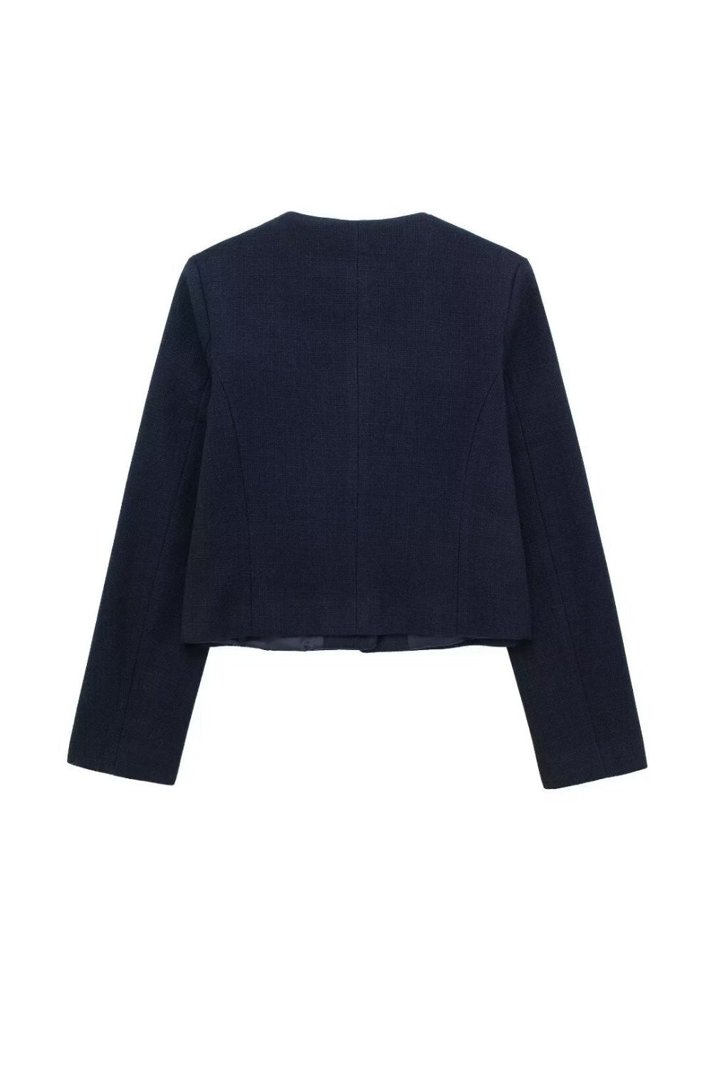 'Lily'Flap-Decorated Pocket Coat