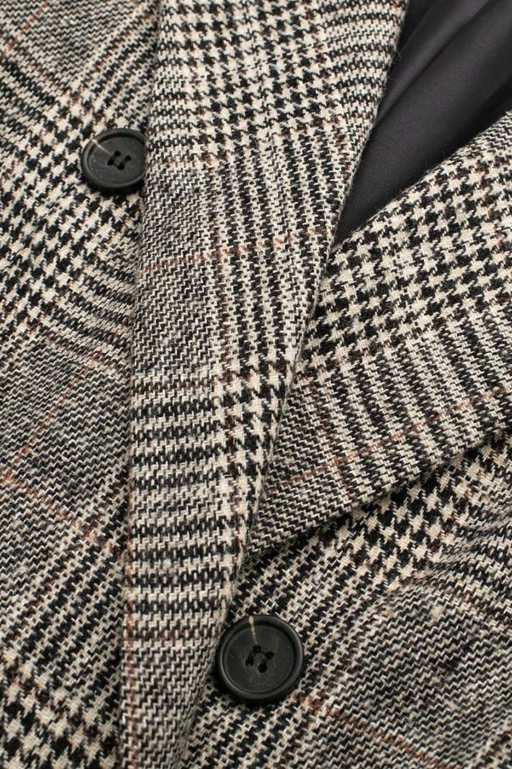 'Elizabeth' Plaid Suit Jacket & Skirt Set  (Sold Separately)