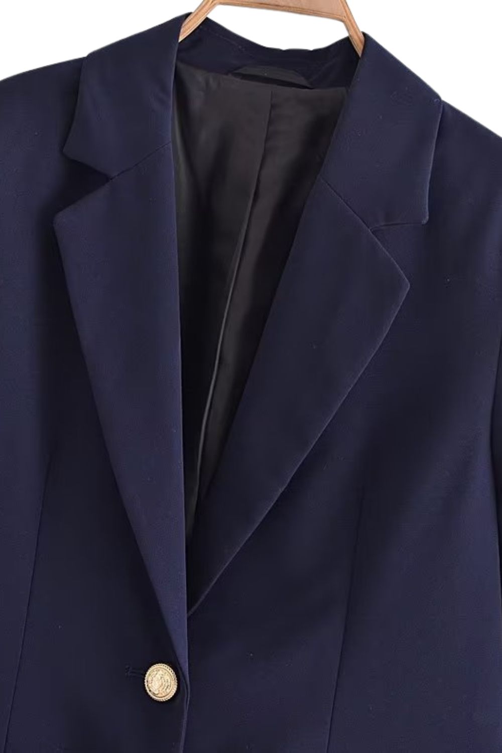 ‘Layla’ Gold-Buttoned Blazer & High-Waist Shorts (Sold Separately)