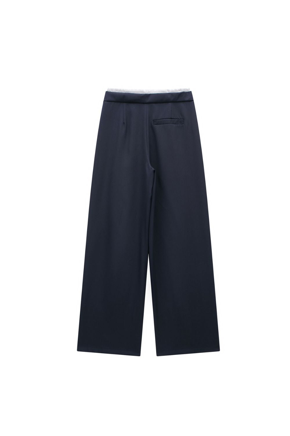 'Emily' Paneled Design Straight-Leg Pants