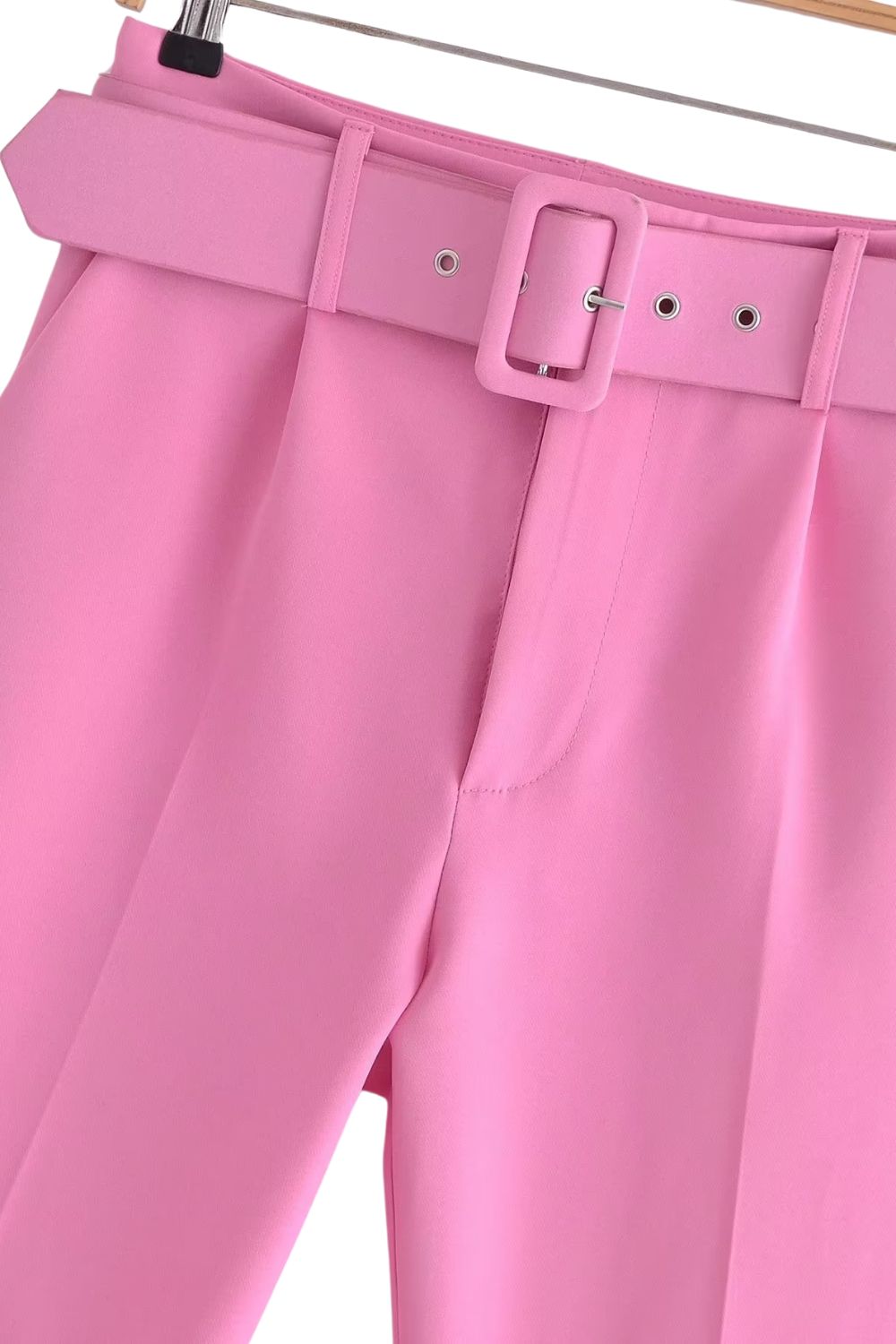 ' Owen' Slim-Fit Blazer & Belted Pants Suit