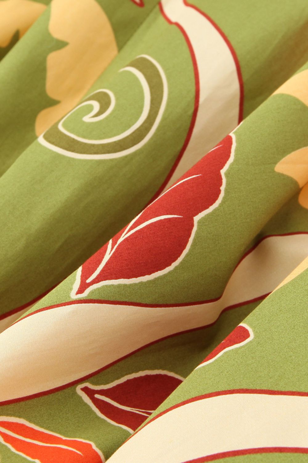 ‘Erin’ Casual Spaghetti Strap Printed Midi Dress