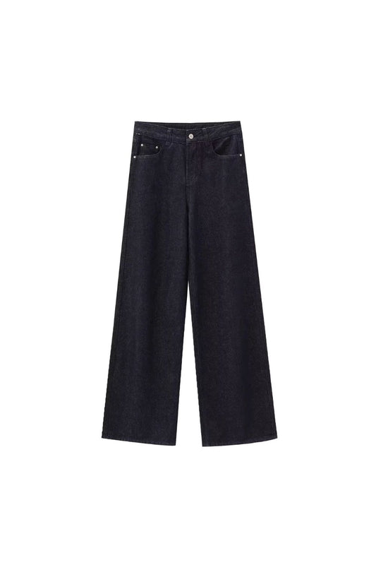 ‘Aubrey’ Mid-rise Baggy Jeans