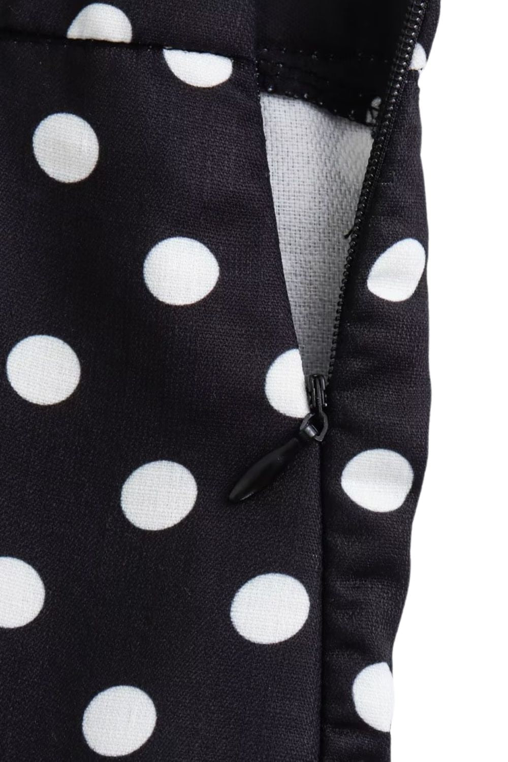 ‘Amelia’ Polka Dot Blazer & High-Waist Pants Suit Set (Sold Separately)