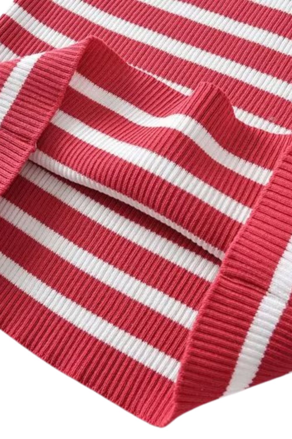 'Inga' Sleeveless Knit Halter Top