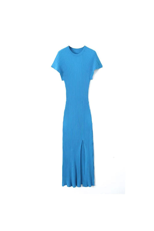 'Kaylee' Ribbed Knit Midi Dress