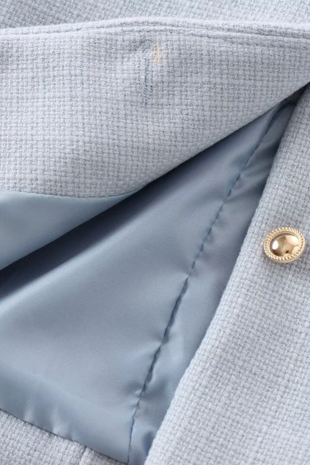 'Lily'Flap-Decorated Pocket Coat