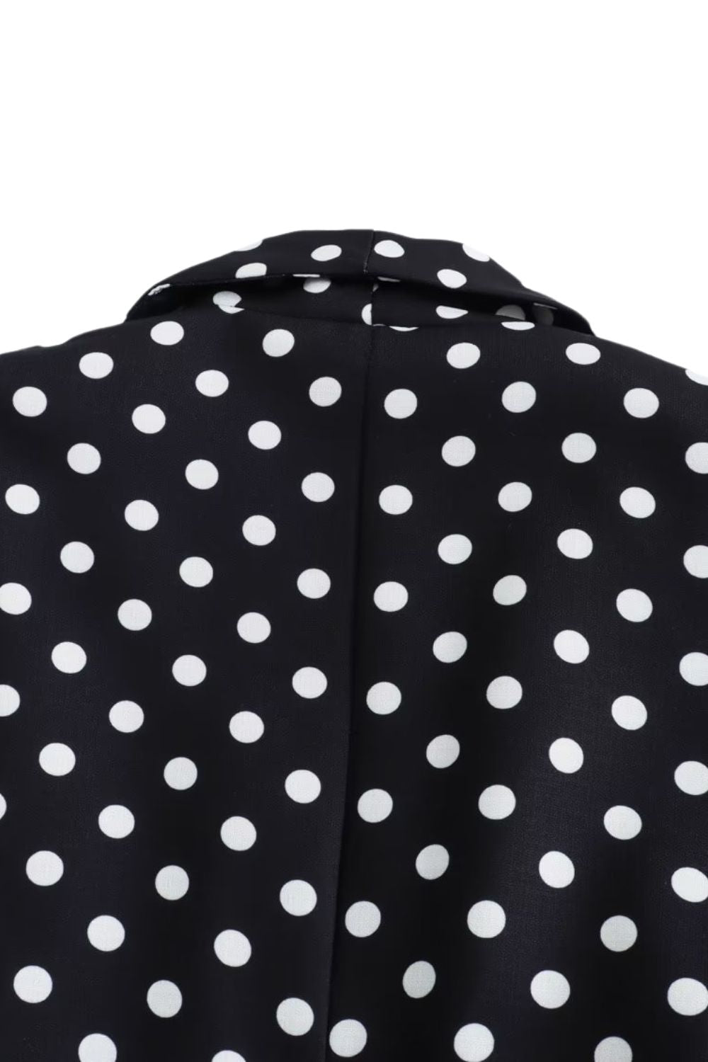 ‘Amelia’ Polka Dot Blazer & High-Waist Pants Suit Set (Sold Separately)