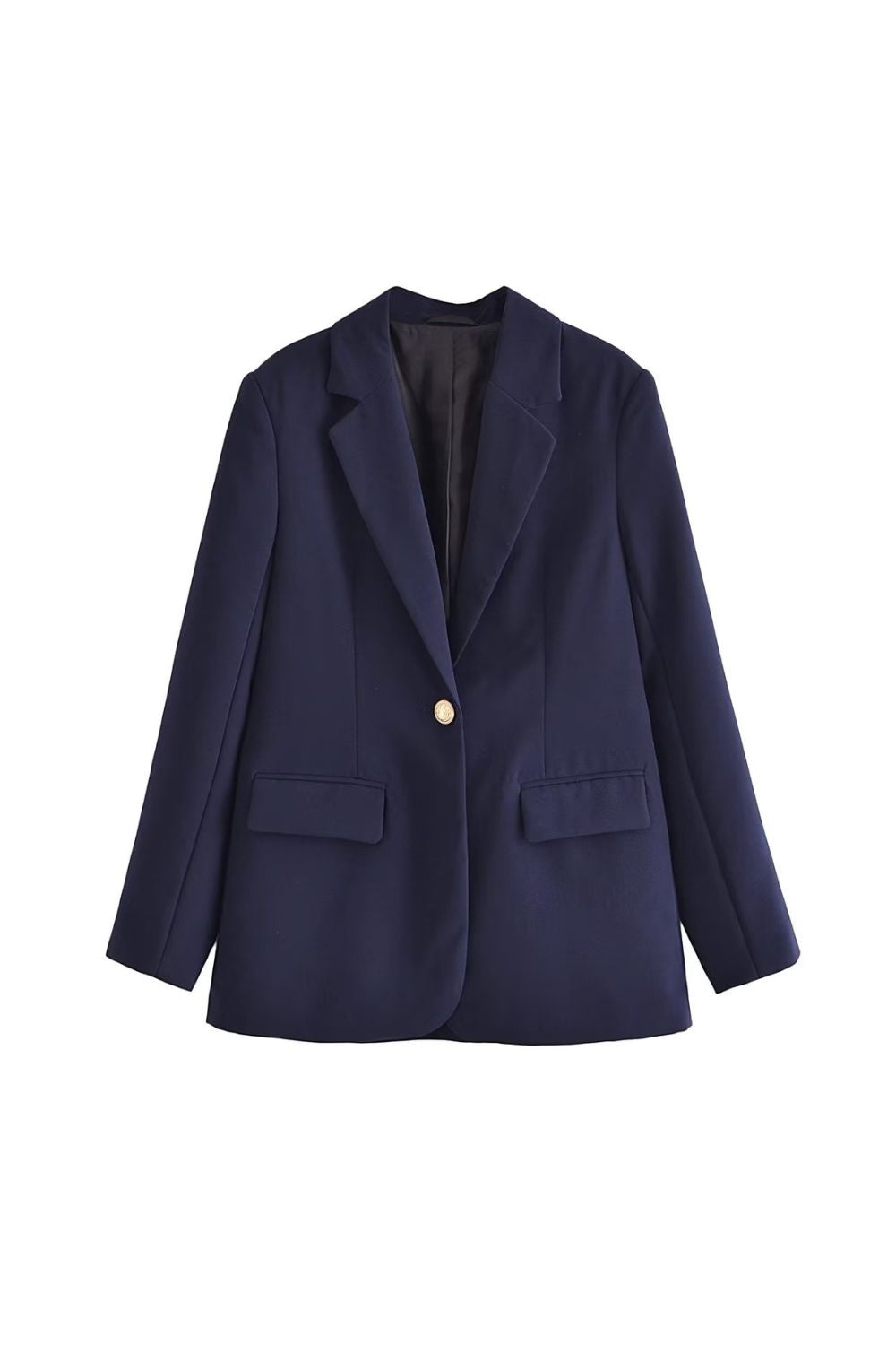 ‘Layla’ Gold-Buttoned Blazer & High-Waist Shorts (Sold Separately)