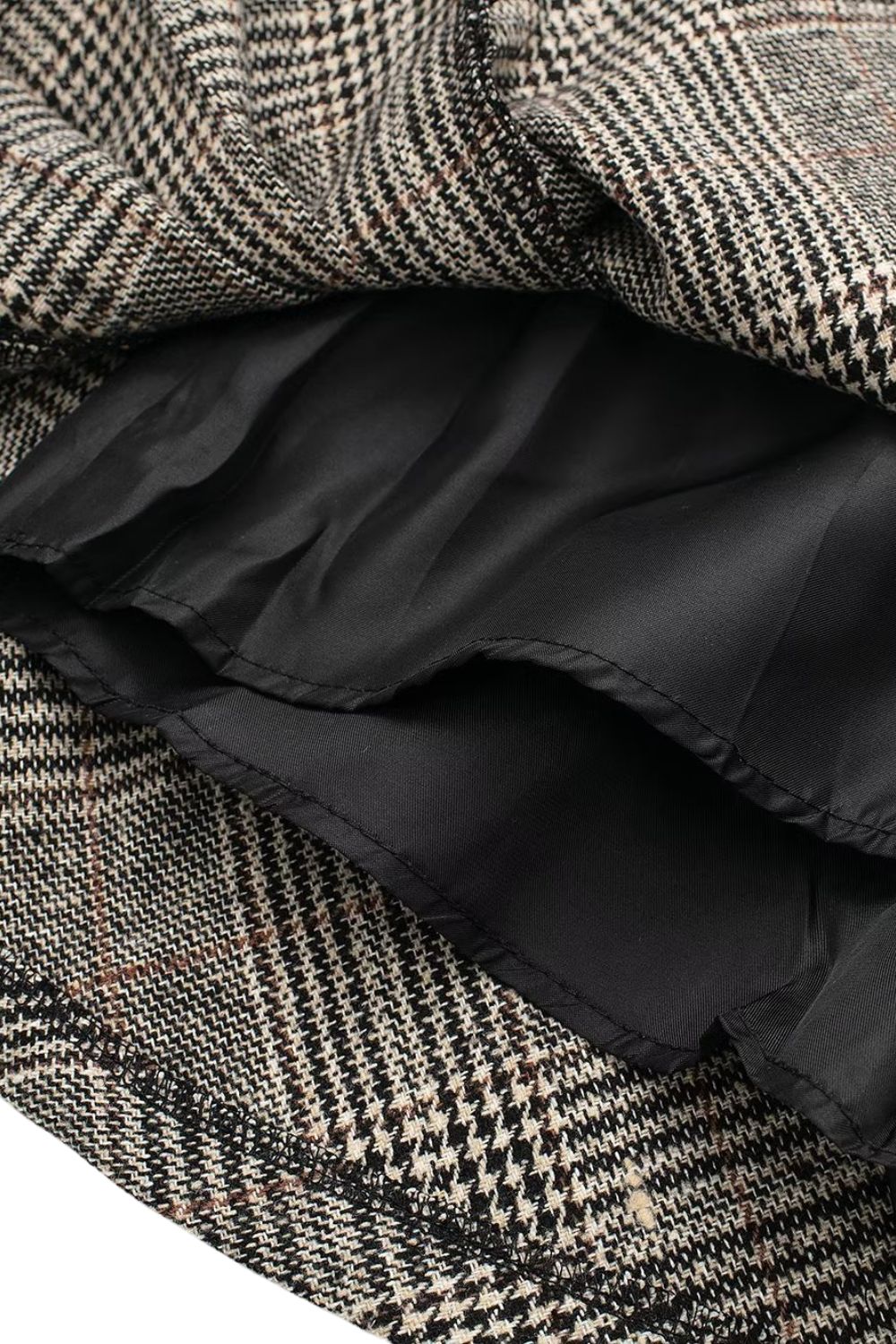 'Elizabeth' Plaid Suit Jacket & Skirt Set  (Sold Separately)