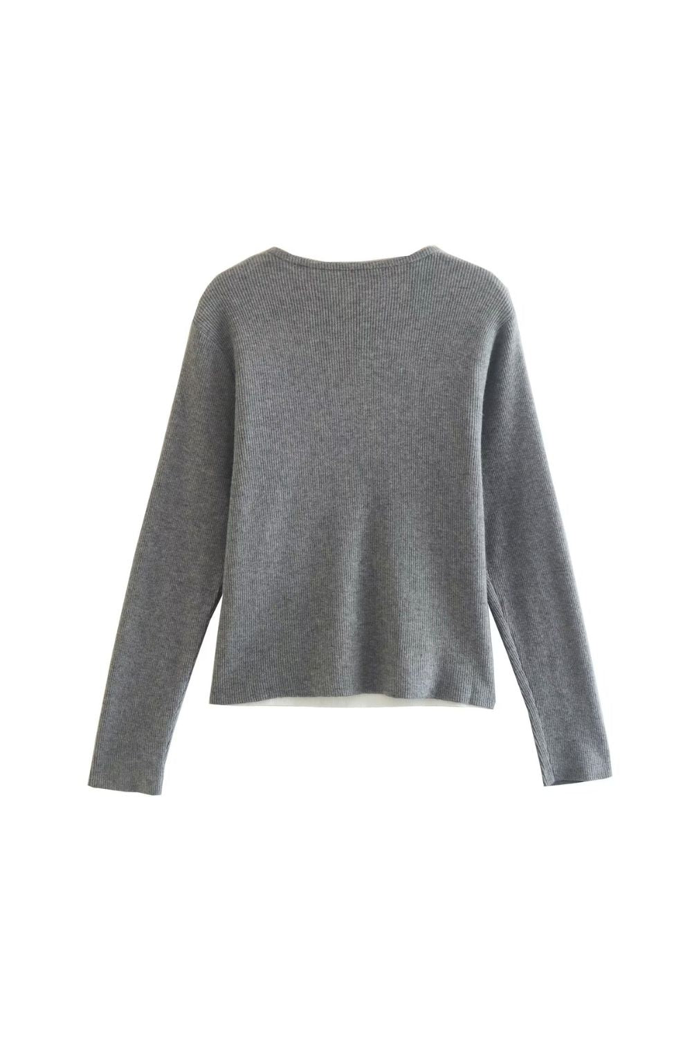 'Bella'Faux Two-Piece Knit Top