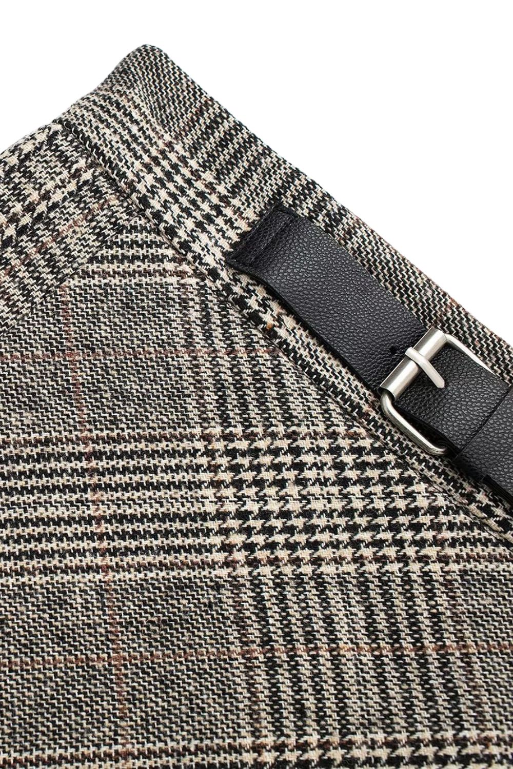 'Elizabeth' Plaid Suit Jacket & Skirt Set  (Sold Separately)