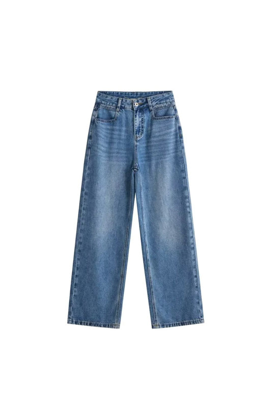 'Courtney' Light-Washed Universal Denim Trousers