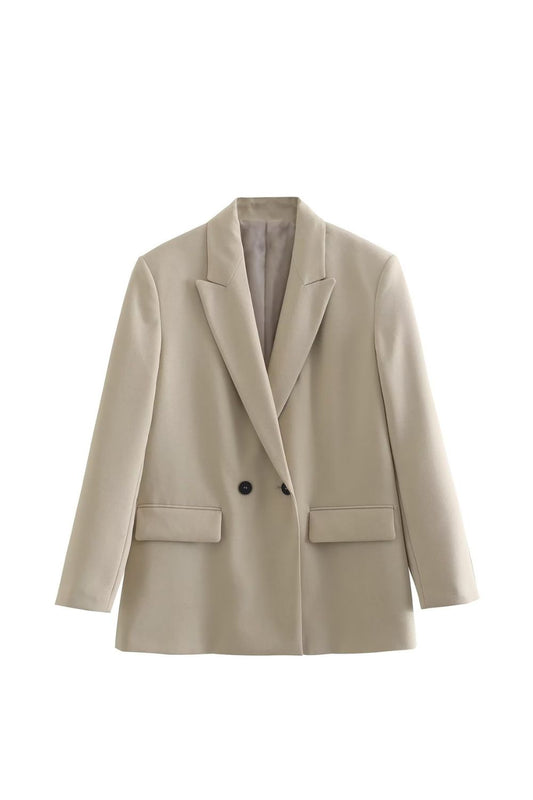 'Penelope' Solid-Color Suit Jacket